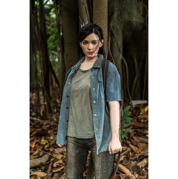 Silikonová panna Game Lady Doll 168cm Big Breast D-cup - face č.02