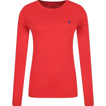 Dámské tričko POLO RALPH LAUREN Halenka KNIT | Barva:červený | Velikost:XS