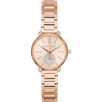 Michael Kors Hodinky portia | Barva:růžové zlato | Velikost:OS