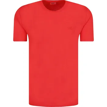 Pánské tričko HUGO Tričko Dero | Barva:červený | Velikost:L