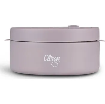 Svačinový box Citron Nerezová nádoba na jídlo 400 ml - Purple