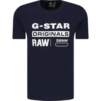 Pánské tričko G- Star Raw Tričko Graphic 8 | Barva:tmavě modrá | Velikost:M
