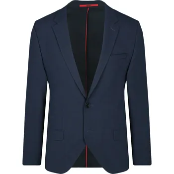 HUGO Vlněná sako Harvey202 | Barva:tmavě modrá | Velikost:54