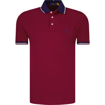Pánské tričko POLO RALPH LAUREN Polokošile | Barva:vínový | Velikost:M