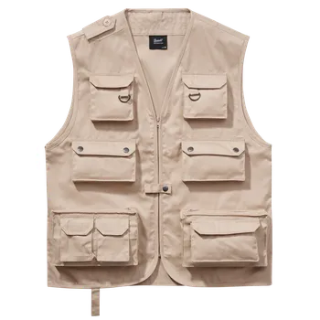 Pánská bunda Brandit Hunting Vest béžová