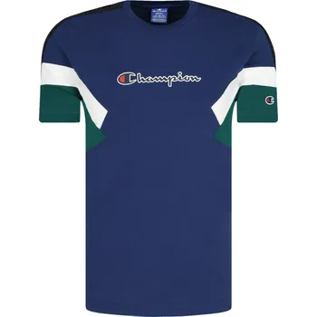 Pánské oblečení Champion Tričko | Barva:tmavě modrá | Velikost:S