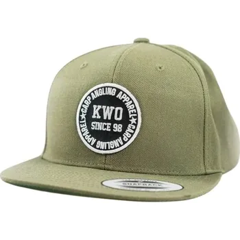 Rybářské oblečení Kšiltovka KWO Snapback Army Green