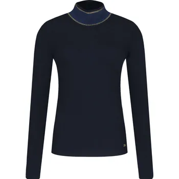 Dámský svetr Tommy Hilfiger Rolák ICON | Barva:tmavě modrá | Velikost:L