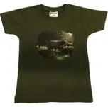 E-myslivost Myslivecké tričko pro malé myslivce - jelen s laněmi - Velikost 128