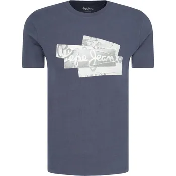 Pepe Jeans London Tričko BOBBY | Barva:tmavě modrá | Velikost:XXL