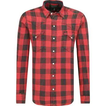 Pánská košile POLO RALPH LAUREN Košile WESTERN | Barva:červený | Velikost:L