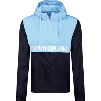 Pánská větrovka CALVIN KLEIN JEANS Bunda | Barva:modrý | Velikost:S