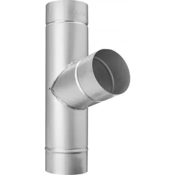 Střecha Odbočka svodu nerezová 120/120 mm