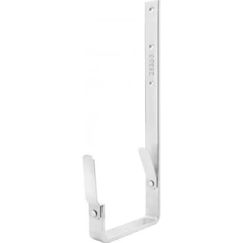 okap Hák hliníkový hranatý přírodní 330 mm