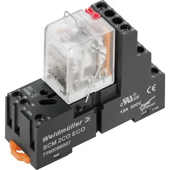 Relé Reléový modul DRMKIT 24VAC 4CO LD/PB WEIDMÜLLER 1542530000