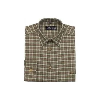Pánská košile Luko Myslivecká košile káro - dlouhý rukáv - Velikost 54