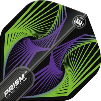 Winmau Letky Prism Delta - Spiral - Green & Blue W6915.242