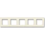 Pětirámeček Levit slonová kost/bílá ABB 3901H-A05050 17