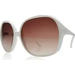 electric Dámské sluneční brýle bibidahl gloss white/brown gradient