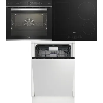 Digestoř Set spotřebičů BBIS13400XMSWE + HII64200FMT + BDIN38524Q BEKO