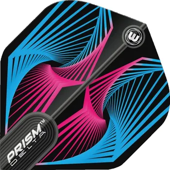 Winmau Letky Prism Delta - Spiral - Blue & Pink W6915.239