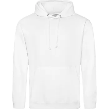 Pánská mikina Just Hoods Mikina s kapucí unisex Just Hoods Bílá XS