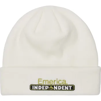 Čepice emerica Kulich (independent) bar beanie white
