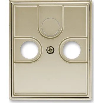 Elektrická zásuvka Kryt zásuvky televizní, rozhlasové (a satelitní) šampaňská ABB Time 5011E-A00300 33