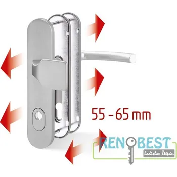 Stavebniny AC-T Prodlužovací sada pro kování VIKING Provedení: klika/koule do 80 mm