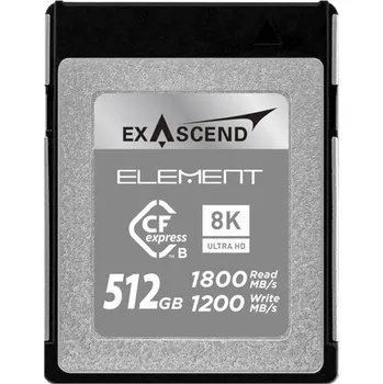 Paměťová karta Exascend 512GB Element Series CFexpress Type B Memory Card