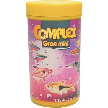 Krmivo pro rybičky Krmivo pro akvarijní ryby granulované Complex Gran MINI 100 g 250 ml