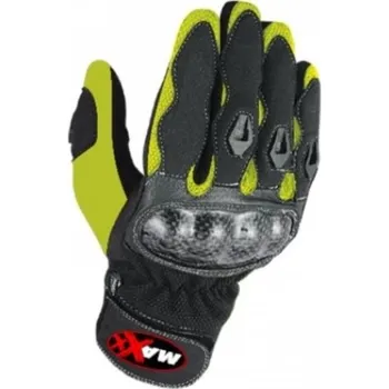 Rukavice MAXX NF 4138 letní rukavice fluo černé Velikost.: 4XL