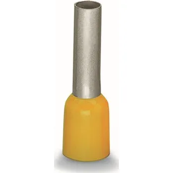 kabelová chránička WAGO Dutinka 216-208 6 mm2 / AWG 10; s plastovým límcem; žlutá 216-208