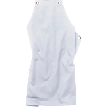 Pracovní zástěra Cg Workwear Potenza X Dlouhá zástěra s laclem 00141-01 Pale Grey 90 x 71 cm