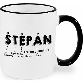 Hrnek - Štěpán Barva: Černá