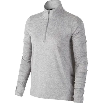 Běžecké oblečení Dámská funkční mikina na zip Nike ELEMENT W šedá CU3220-084 - S | UK 14 | US 15