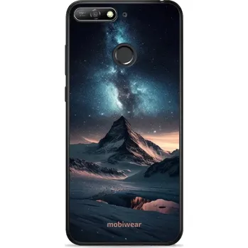 Pouzdro na mobilní telefon Lesklý kryt Mobiwear Glossy - Huawei Y6 Prime 2018 / Honor 7A - G006G Hora s hvězdnou oblohou (Prémiové lesklé pouzdro, obal, kryt Mobiwear Glossy na mobil Huawei Y6 Prime 2018 / Honor 7A - G006G Hora s hvězdnou oblohou, materiál Plast + TPU silikon - kry