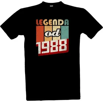 Tričko s potiskem Legenda od 1988 pánské