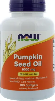 Přírodní produkt Now Foods Pumpkin Seed Oil 1000 mg 100 cps.