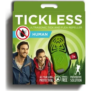 Přípravek proti hmyzu Ultrazvukový repelent Tickless HUMAN proti klíšťatům (zelený)