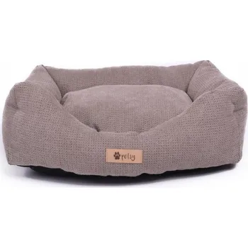 Pelíšek pro psa PETSY Pelíšek - PETSY, polyester + duté vlákno Rozměr: 55x42x16 cm, Barva: Naki