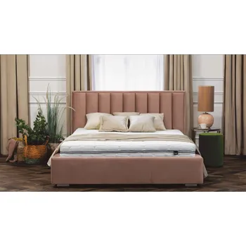 Postel Hauss Moderní postel Koral (mnoho velikostních variant) Odstín postele: Potah skupiny I, Úložný prostor: ZÁKLADNÍ kostra bez úložného prostoru, Rozměr matrace: 160 x 200 cm