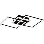 Trio Leuchten R62793132 VENIDA - Stropní lustr stmívatelný klasickým vypínačem, LED 25W, 3000K, 2600lm, 57 x 35cm (Moderní stropní lustr s příjemnou teplou barvou světla, montura v černé barvě)