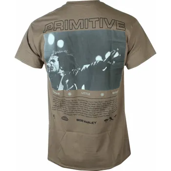 Pánské tričko Tričko metal pánské Bob Marley - Rising Sun - PRIMITIVE - papfa2277-safgrn - S