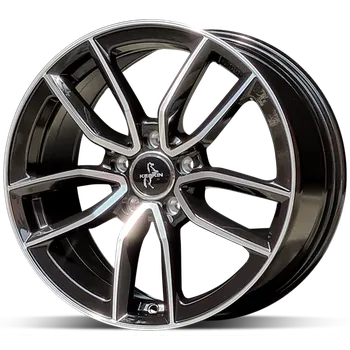 Disk Alu disk Keskin KT21 BFP 8,5x19 5x112 ET45 černý leštěný