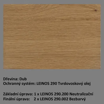 Olej na dřevo LEINOS 290 Tvrdovoskový olej (30ml) - vzorkové balení oleje na dřevěné podlahy a nábytek 200-Neutralizační