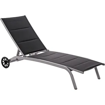 Zahradní nábytek Zahradní lehátko Ibiza Silver