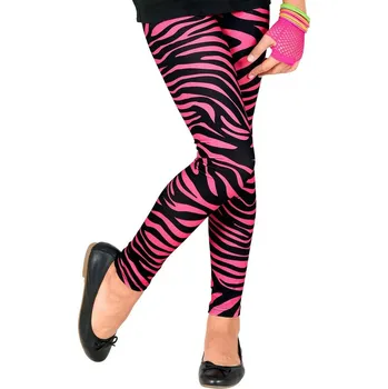 Dámské legíny Dětské pruhované legíny z 80. let - Pro věk 5-7 let