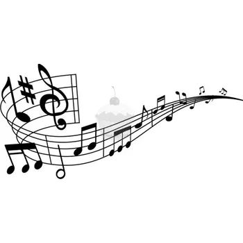 Jedlá dekorace na dort Caketools Jedlý papír "Hudba 32" A4