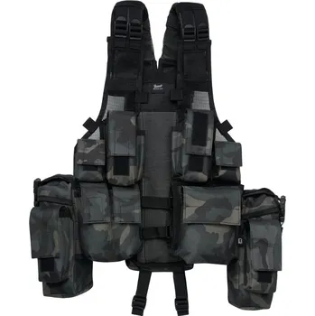 Pánská vesta Taktická vesta Brandit Tactical Vest darkcamo